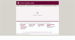 Desktop Screenshot of cortina.com.sg